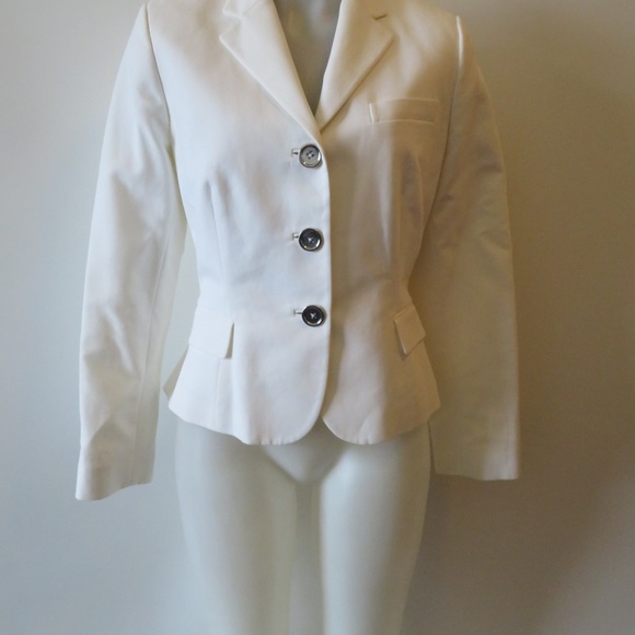 WOMENS RALPH LAUREN WHITE BLAZER 12* - Picture 2 of 7